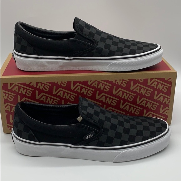 VANS CLASSIC SLIP ON CHECKERBOARD black WMNS - Picture 8 of 16